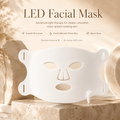 LED Facial Mask – 4-Light Therapy Skincare Device - Olyvi Beauty
