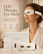 LED Therapy Eye Mask with 3 Light Modes & AI Voice Control - Olyvi Beauty