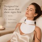 Olyvi LED Neck & Décolleté Light Therapy Mask - Olyvi Beauty