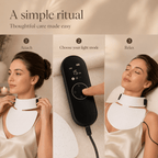 Olyvi LED Neck & Décolleté Light Therapy Mask - Olyvi Beauty