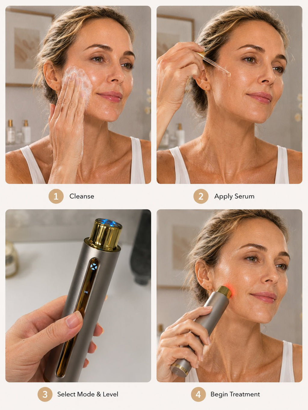 Olyvi RF Beauty Device for Firming & Lifting - Olyvi Beauty