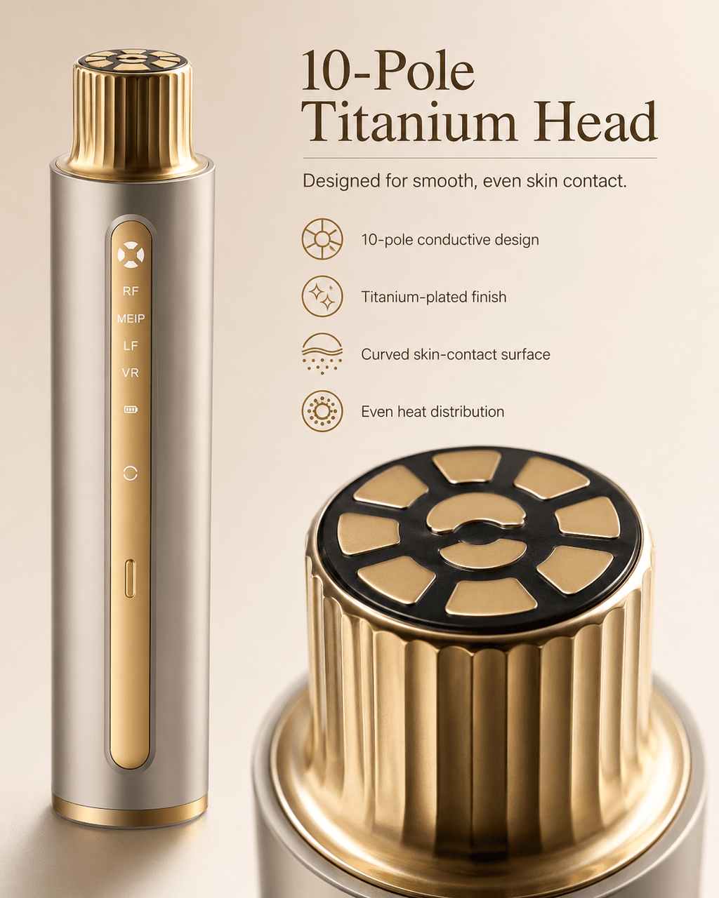 Olyvi RF Beauty Device for Firming & Lifting - Olyvi Beauty