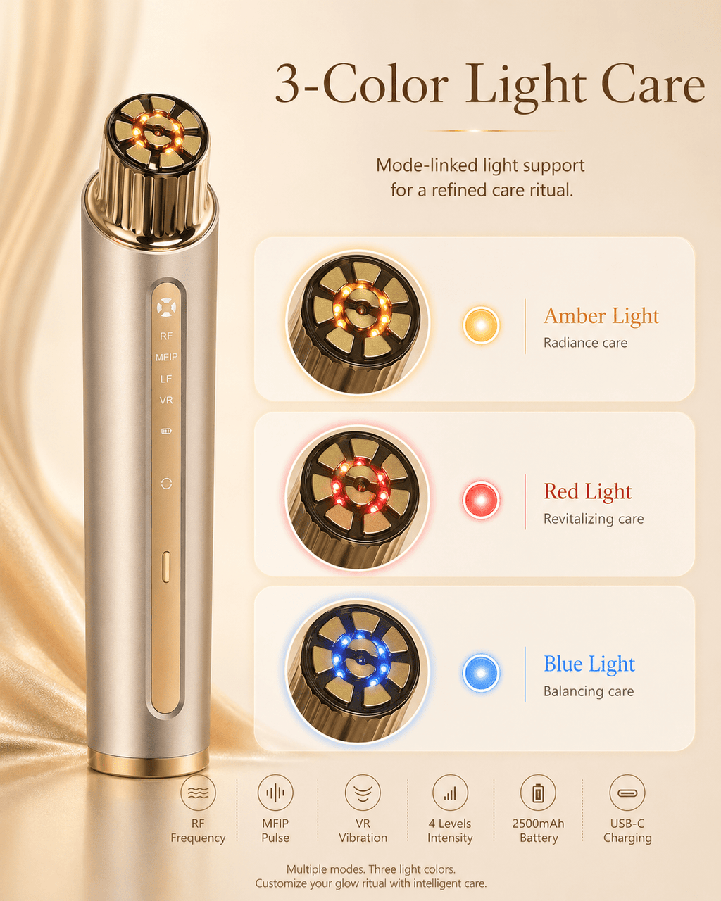 Olyvi RF Beauty Device for Firming & Lifting - Olyvi Beauty