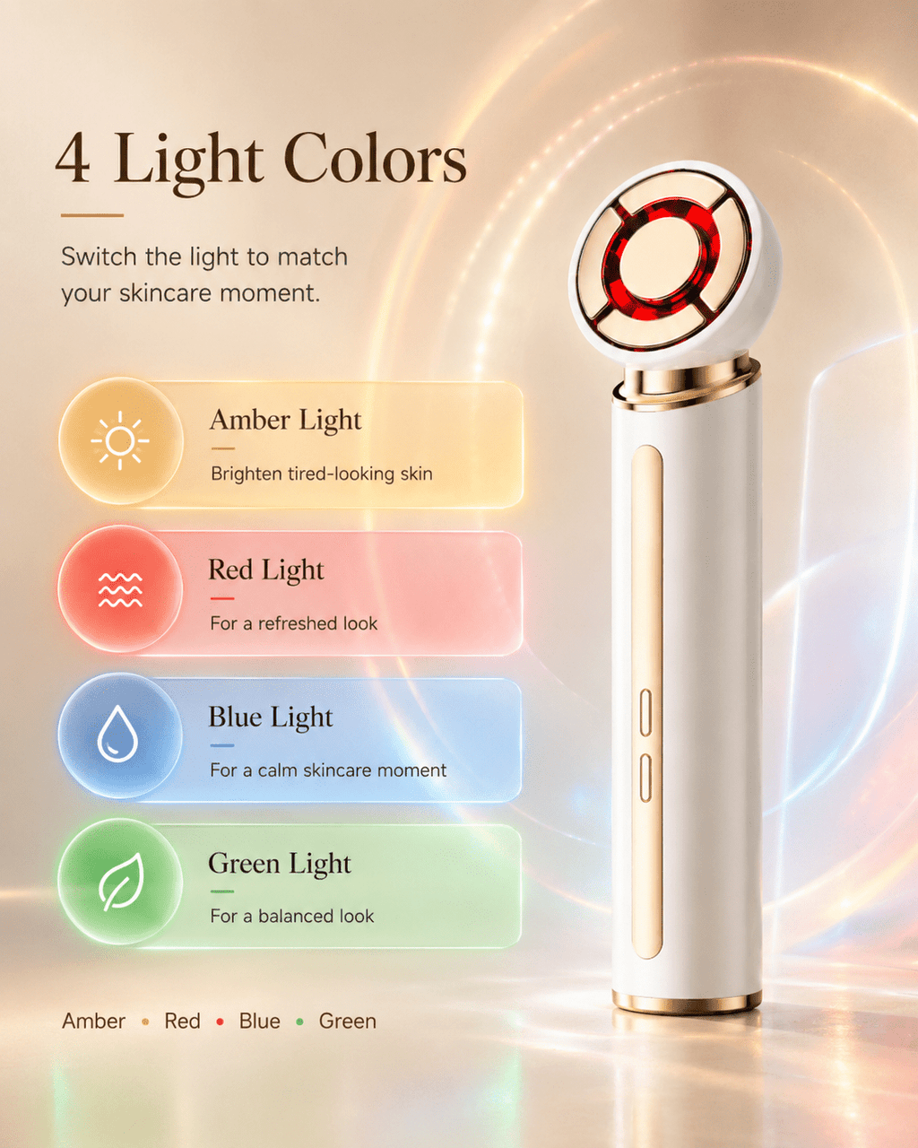 Olyvi Ultrasonic EP Facial Infusion & Toning Device - Olyvi Beauty